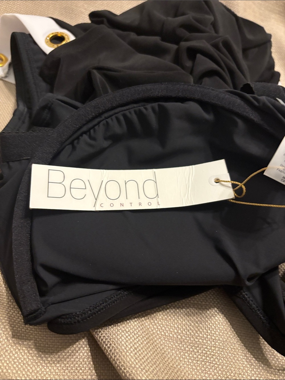 Beyond Control Color Block Plus Swim Dress - Picture 14 of 14